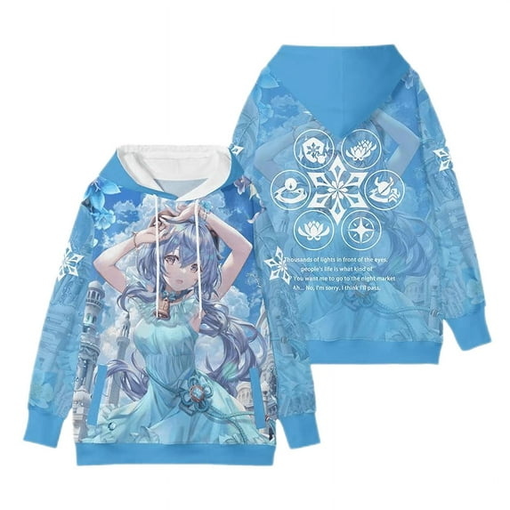 Kaedehara Kazuha Hoodie Genshin Impact Hoodies Cosplay Costume Kazuha Women Men Pullover Sweatshirts