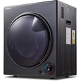 thumbnail image 1 of Kaelara Portable Dryer 3.5 cu.ft, 1500W Compact Dryer with Stainless Steel Tub, 4 Drying Mode, Overheat Protection, Apartment, Dorms, RVs, Black, 1 of 7