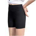 thumbnail image 1 of Kaemgyyd 3-12 Y Girls Bike Shorts Soft High Waisted Slim Athletic Dance Biker Shorts Stretchy Compression Running Workout Yoga Shorts, 1 of 5