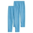 thumbnail image 1 of Kaemgyyd 3-12 Years Baby Girl's Leggings Cute Solid Yoga Workout Dance Pants Comfortable Stretch Full Length Pants 2 PC, 1 of 7
