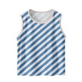thumbnail image 1 of Kaemgyyd Boys' Tank Undershirt Toddler Girls Sleeveless Round Neck Tops Trendy Color Block Summer Tee 3-15 Years, 1 of 6