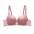 thumbnail image 1 of Kaemgyyd Bras for Women Spaghetti Strap Full Coverage Padded Everyday Bras Comfort Lightly No Underwire T Shirt Bras, 1 of 6
