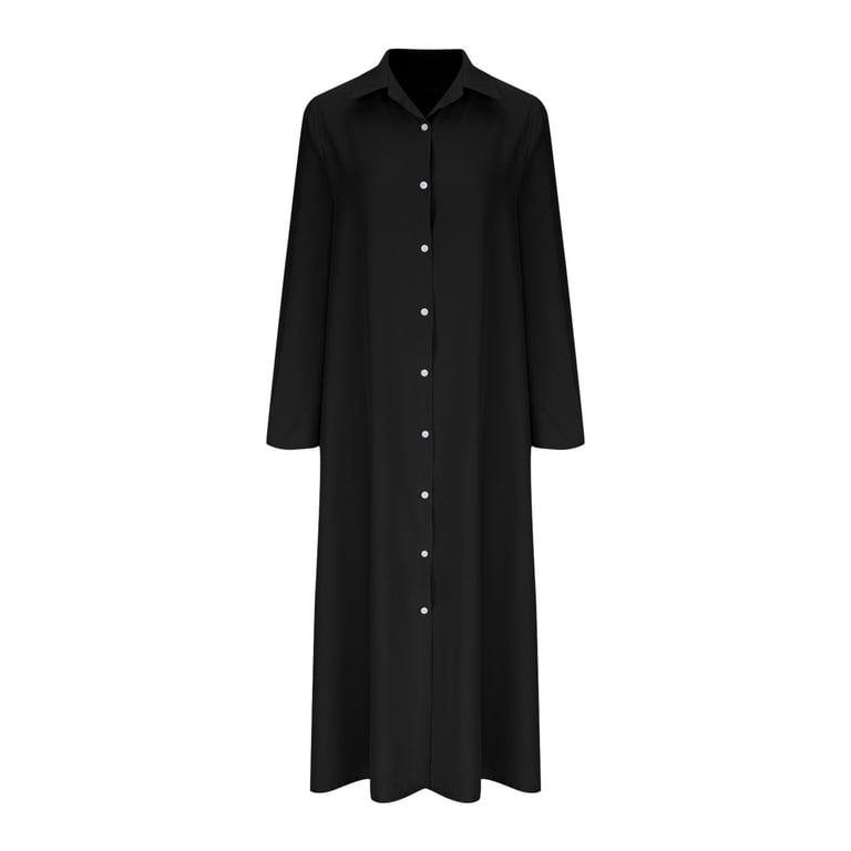 flowy shirt dress women Flowy Lyocell Pop Over Shirt Dress  Cloister Collection