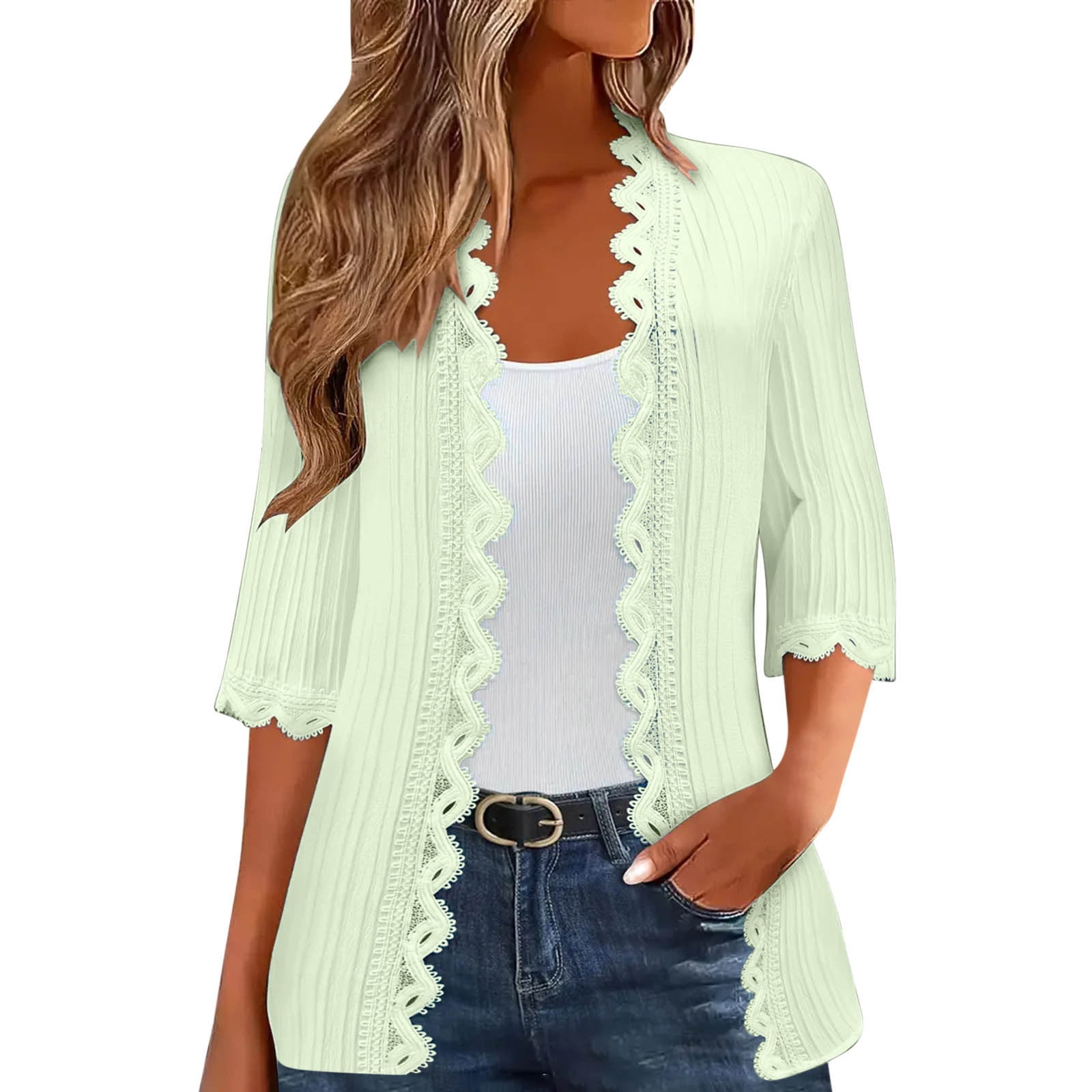 トップス theredthread S lace up cardigan THEREDTHREAD】S lace up cardigan