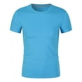 thumbnail image 1 of Kaemgyyd Compression Shirt Men Big Tall Short Sleeve Quick-Drying Athletic T-Shirts Slim Fit Running Gym Workout Muscle Tee Tops, 1 of 5