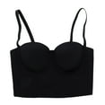 thumbnail image 1 of Kaemgyyd Corset Top for Women Summer Tops Adjustable Strap Solid Color Going out Outfits Slimming Body Shaper Stretch Shapewear, 1 of 5