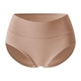 thumbnail image 1 of Kaemgyyd Cotton Underwear for Women Comfortable Plain Bikini Panties Soft Stretch Full Coverage Boyshort Ladies Briefs XS-XXl, 1 of 2