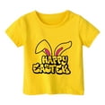 thumbnail image 1 of Kaemgyyd Easter Shirts for Boys Girls Toddler Children Cute Graphic Cotton Tees Baby Infant Breathable Outfit Tops 1-14 T, 1 of 3