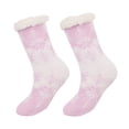 thumbnail image 1 of Kaemgyyd Fuzzy per Socks for Women Men Christmas Print Winter Warm Fleece Lined Socks Sherpa Thick Knit Non Casual Socks, 1 of 3