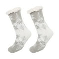 thumbnail image 1 of Kaemgyyd Fuzzy per Socks for Women Men Christmas Print Winter Warm Fleece Lined Socks Sherpa Thick Knit Non Casual Socks, 1 of 3