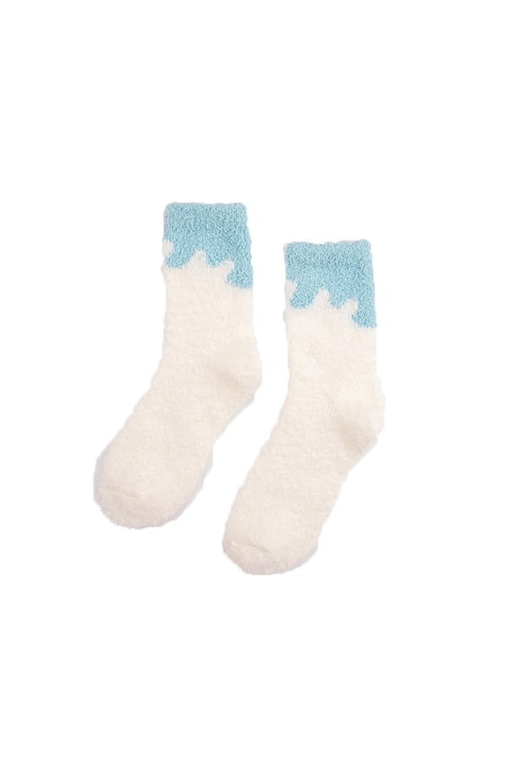 Fuzzy Socks for Women Cute Fashion Non Sleep Crew Sock Winter Thermal Warm Fleece Lined per Socks