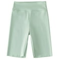 thumbnail image 1 of Kaemgyyd Girls Bike Shorts Kids Toddler Elastic High Waisted Yoga Shorts Soft Seamless Stretchy Workout Athletic Running Shorts Leggings 2-12 Y, 1 of 5