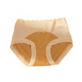 thumbnail image 1 of Kaemgyyd High Waist Underwear for Women Soft Cotton Panty Color Block Lace Trim Ladies Briefs Full Coverage, 1 of 3
