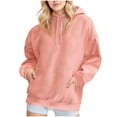 thumbnail image 1 of Kaemgyyd Hoodies For Women Casual star fall Pullover lightweight Long Sleeve Drawstring workout sport Sweatshirt with Pocket, 1 of 6