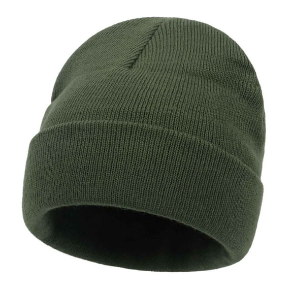 Kaemgyyd Knit Beanies Hat for Women Soft Warm Stretch Slouch Cap Lightweight Fashion Solid Color Hats for Cold Weather