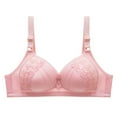 thumbnail image 1 of Kaemgyyd Lace Bras for Women Full Coverage Lifting No Underwire Bras Plus Size Push up Adjustable Straps Bra for Large Bust, 1 of 7