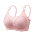 thumbnail image 1 of Kaemgyyd Lightly Women Wirefree Bras Summer Mesh Full Coverage Bralettes Breathable Adjustable Strap Padded Bras, 1 of 6