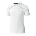 thumbnail image 1 of Kaemgyyd Men's Athletic Running T-Shirts Casual Crew Neck Quick Dry Workout Tops Stretchy Short Sleeve Sports Gym Tee Clothes, 1 of 2