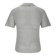 thumbnail image 1 of Kaemgyyd Men's Knit Shirt Summer Breathable Collared Button Top Big and Tall Short Sleeve Solid Color Classic Fit Casual Clothes, 1 of 5