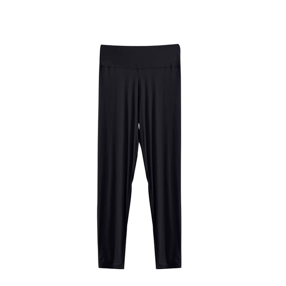 Kaemgyyd Pajama Pants Women Soft Lounge High Waist Baselayer Cropped Pants Comfy Ankle Length Yoga Pj Bottoms Sleepwear