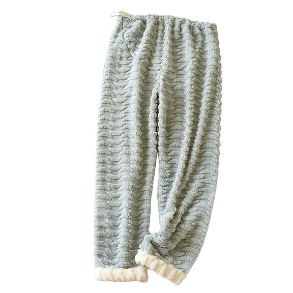 Kaemgyyd Pajamas Pants for Women Soft Comfy Fleece Pj Bottom Plush Loose Sleepwear Fuzzy Lounge Trousers for Winter
