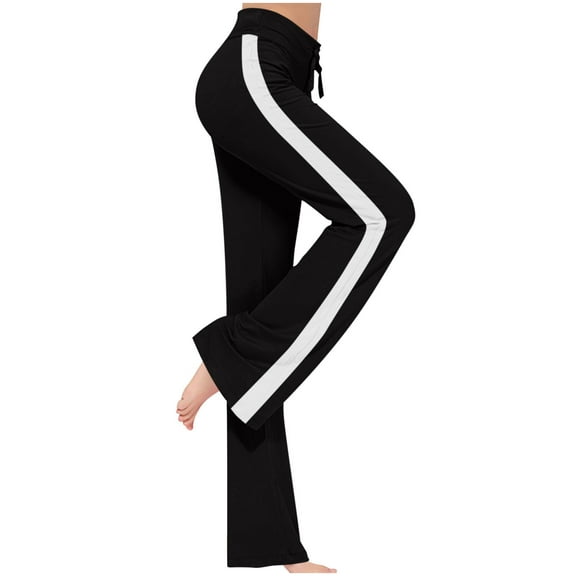 Kaemgyyd Plus Size Sweatpants Women with Pockets Wide Leg High Waisted Lounge Pajamas Pants Comfy Workout Yoga Loose Pants S-3Xl
