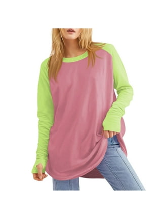 Plus Size Thumb Hole Shirts