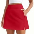 thumbnail image 1 of Kaemgyyd Skorts for Woman Tennis Golf High Waisted A-Line Casual Skorts Summer Athletic Stretchy Skirt with Short, 1 of 6
