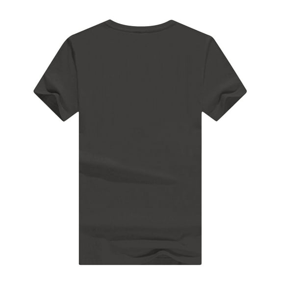 Kaemgyyd Spring Tops for Women Plus Size Crew Neck Solid T Shirts Casual Short Sleeve Summer Tee Basic Clothes