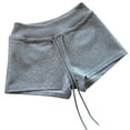 thumbnail image 1 of Kaemgyyd Summer Shorts for Women Drawstring Lounge Yoga Pajama Bottoms Slim Fit Athletic Workout Sweat Shorts for Walking, 1 of 2