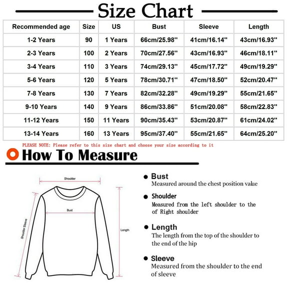 Kaemgyyd Toddlers Boys Girls Hoodies Casual Fashion Print Long Sleeve Sweatshirt Fall Trendy Pullover Athletic Clothes 1-14 Y