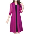 thumbnail image 1 of Kaemgyyd Women Long Sleeve Cardigan Casual See Through Open Front Kimono Cardigans Summer Trendy Beach Cover Ups Sun Shirt, 1 of 3