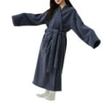 thumbnail image 1 of Kaemgyyd Women Robe Fleece Plush Soft Lightweight Loungewear Fuzzy Cozy Warm Bathrobe with Pockets for Shower Spa, 1 of 3