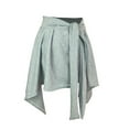 thumbnail image 1 of Kaemgyyd Women Yoga Skirt Fashion Elastic Waist Athletic Sport Wrap Skirt Solid Color One-Piece Beach Cover up Skirt, 1 of 2