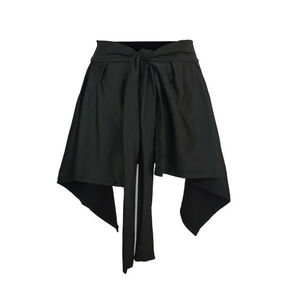 Kaemgyyd Women Yoga Skirt Fashion Elastic Waist Athletic Sport Wrap Skirt Solid Color One-Piece Beach Cover up Skirt