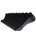 thumbnail image 1 of Kaemgyyd Women and Men Running Socks 8 Pairs Breathable Ankle Athletic Socks Support for Men Sport Low Cut Socks, 1 of 2