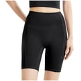 thumbnail image 1 of Kaemgyyd Women's High Waisted Biker Shorts Breathable Stretch Boy Shorts Underwear Yoga Workout Shorts, 1 of 4