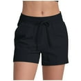 thumbnail image 1 of Kaemgyyd Women's Hiking Shorts Lightweight Fashion Golf Shorts Elastic Waist Casual Drawstring Shorts with Pockets, 1 of 6