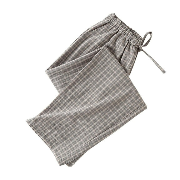 Kaemgyyd Women’s Plaid Pajama Pants Soft Lightweight Elastic Waist Drawstring Pj Bottoms Cute Cozy Sleep Trousers Loungewear