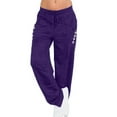 thumbnail image 1 of Kaemgyyd Women's Plus Size Lounge Pants Loose Comfy Wide Leg Yoga Pants Baggy Drawstring Sweatpants with Button S-5Xl, 1 of 7