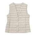 thumbnail image 1 of Kaemgyyd Women's Quilted Puffer Vest Plus Size Sleeveless Lightweight Zip up Jacket Winter Warm Coat Outerwear, 1 of 7