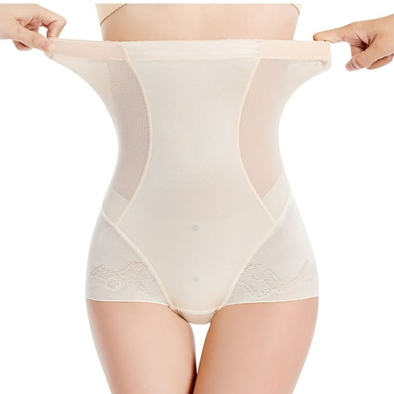 Kaemgyyd Women's Shapewear Plus Size Butt Lifting Shorts Stretch Seamless High Waisted Panties Body Shaper No Show Underwear