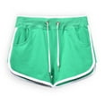 thumbnail image 1 of Kaemgyyd Women's Shorts Plus Size Fashion Drawstring Shorts with Pockets Stretch Sports Yoga Gym Running Hot Pants Summer, 1 of 3