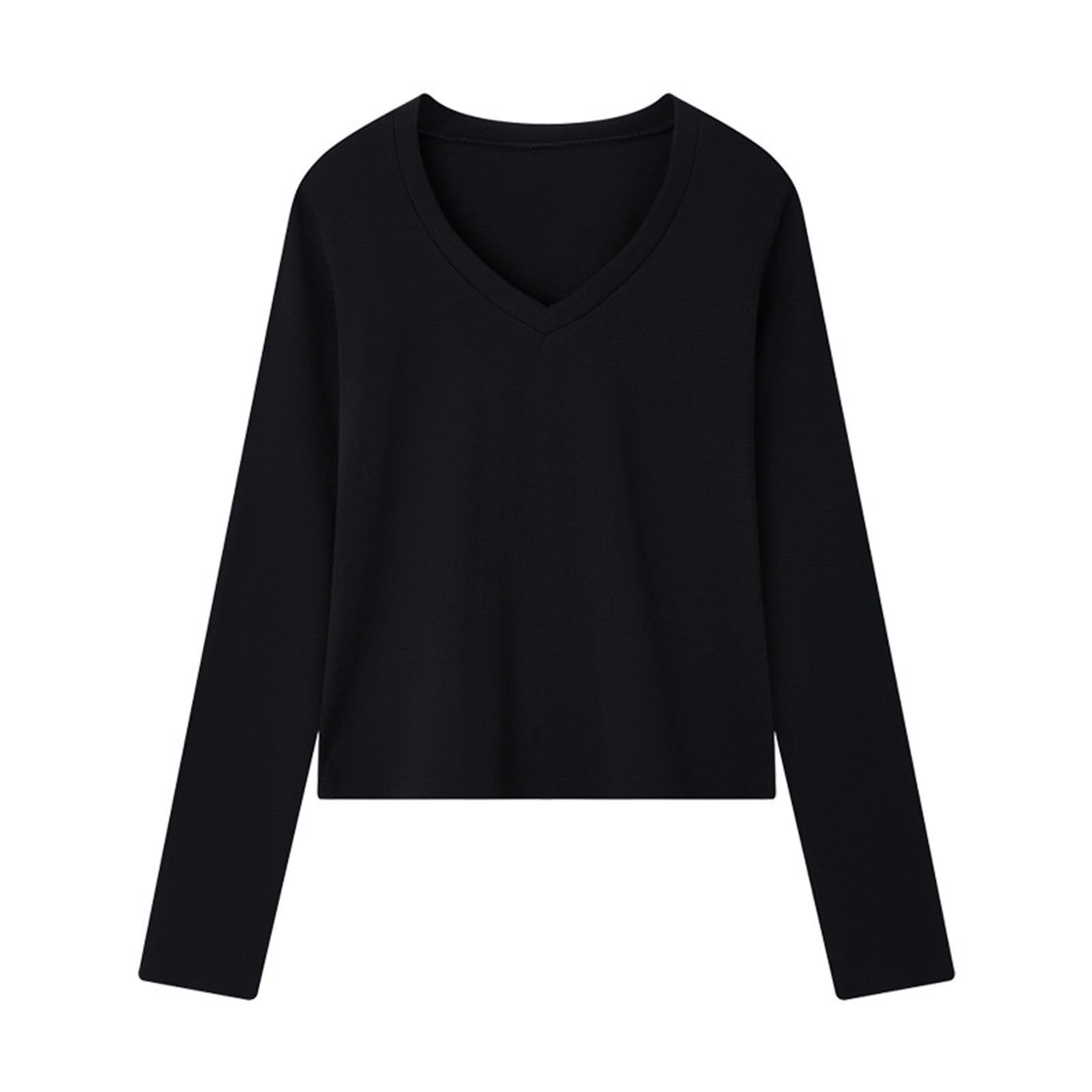 Kaemgyyd Women's Thermal Shirts Fall Winter Undershirt Soft Solid Color ...