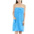 thumbnail image 1 of Kaemgyyd Women's Towel Wrap with Hair Towel Quick Dry Shower Wrap Body Wrap Bath Towels Comfortable Bathrobe Hair Towel 2 Piece Set, 1 of 7