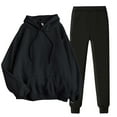thumbnail image 1 of Kaemgyyd Women's Two Piece Outfits Sweatsuits Set Long Sleeve Pullover Hoodie with Jogging Sweatpants Fall Tracksuit Lounge Sets, 1 of 4