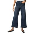 thumbnail image 1 of Kaemgyyd Women's Wide Leg Jeans Casual High Waisted Flare Stretch Denim Pants with Pockets Trendy Boyfriend Trousers, 1 of 6