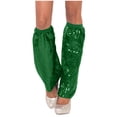 thumbnail image 1 of Kaemgyyd Womens Sequin Leg Warmers Sparkling Glitter Elastic Leg Sock Fashion Solid Party Clubwear Accessories for Women, 1 of 4