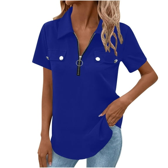 Kaemgyyd Stripes Shirts for Women Soft Casual Short Sleeve Colorblock Tunic Tops Summer Trendy Tee Spring Clothes