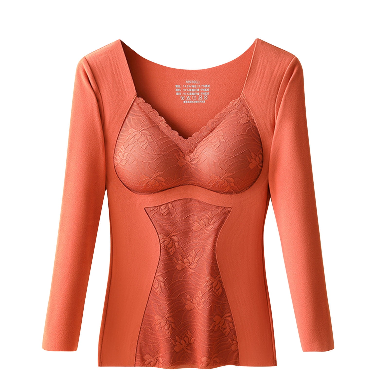 32 Degrees Women's 2-Pack Long Sleeve Scoop Neck Shirts - Lightweight Base Layer Tops